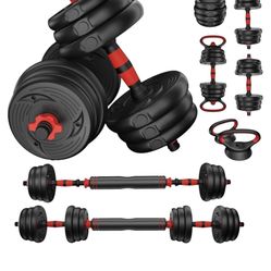 Adjustable Weight Set Up To 30kg. 
