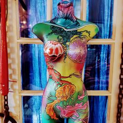 Hand Painted Mannequin 