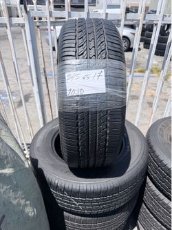 245/65/17 Toyo Set Of 4 Tires Like New 98% Tread Life Installed And Balanced // ¡Variedad De Llantas Como Nuevas Pregunte Por Su Medida!