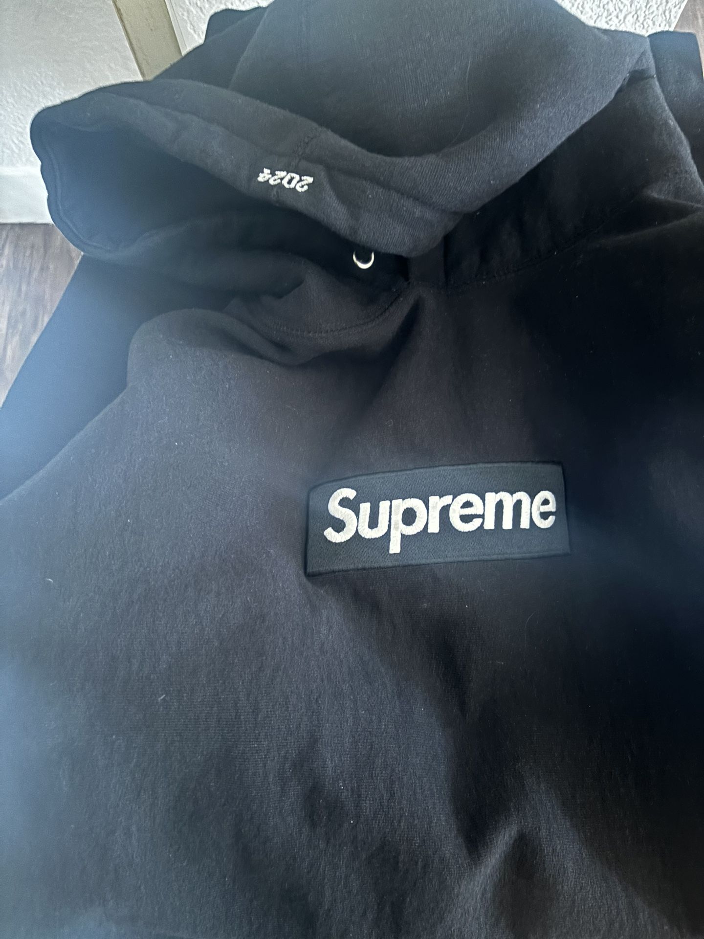 Supreme Hoodie black box Logo 2024 Edition