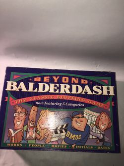 yond Balderdash - The Classic Bluffing Game