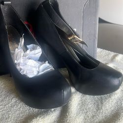 Black Heels Size 9