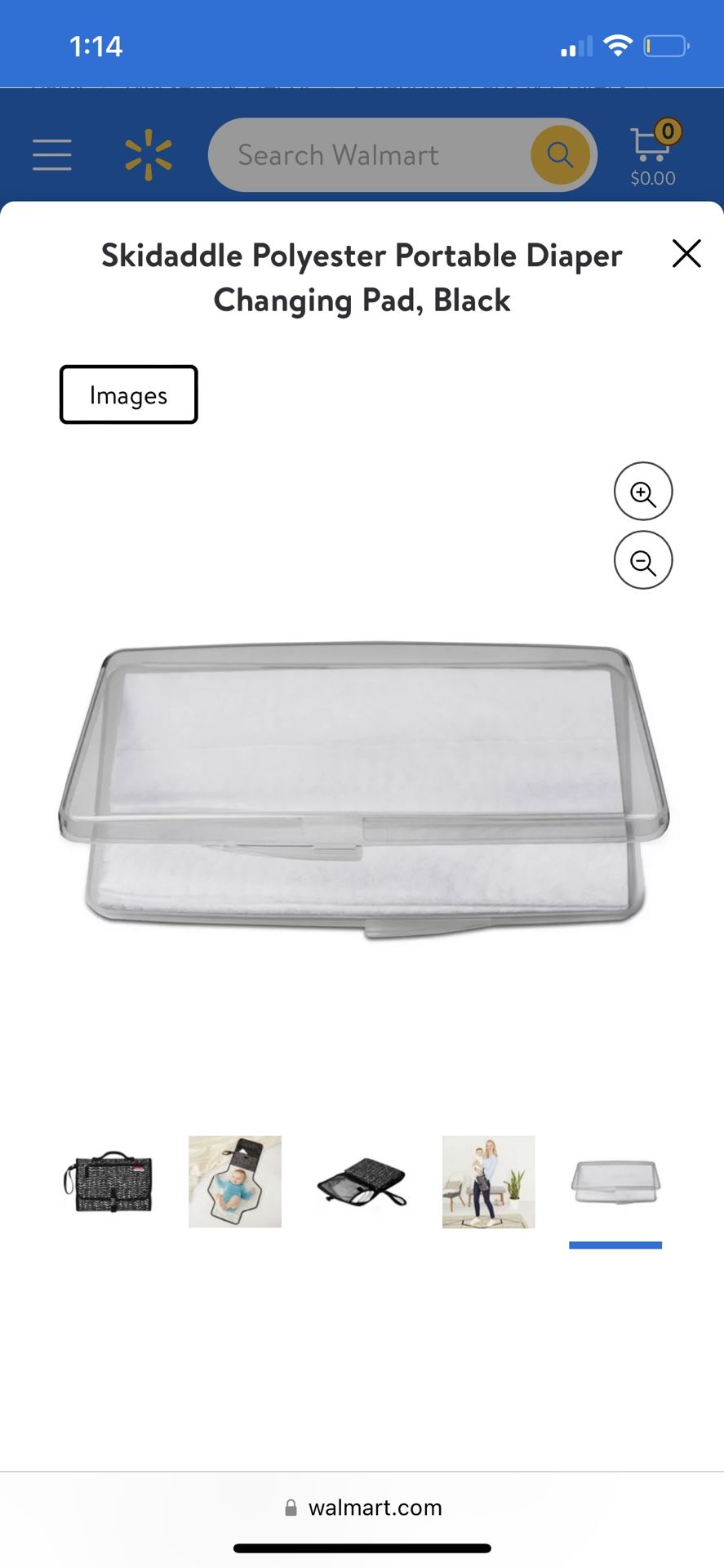 Skip Hop Portable Diaper Changing Pad
