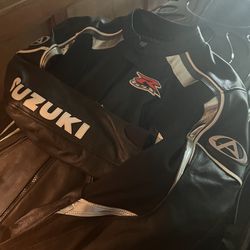 Suzuki Racing Jacket With Padding