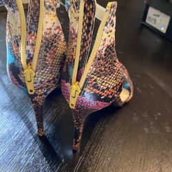 Beautiful Brand New Multi Color High Heels 