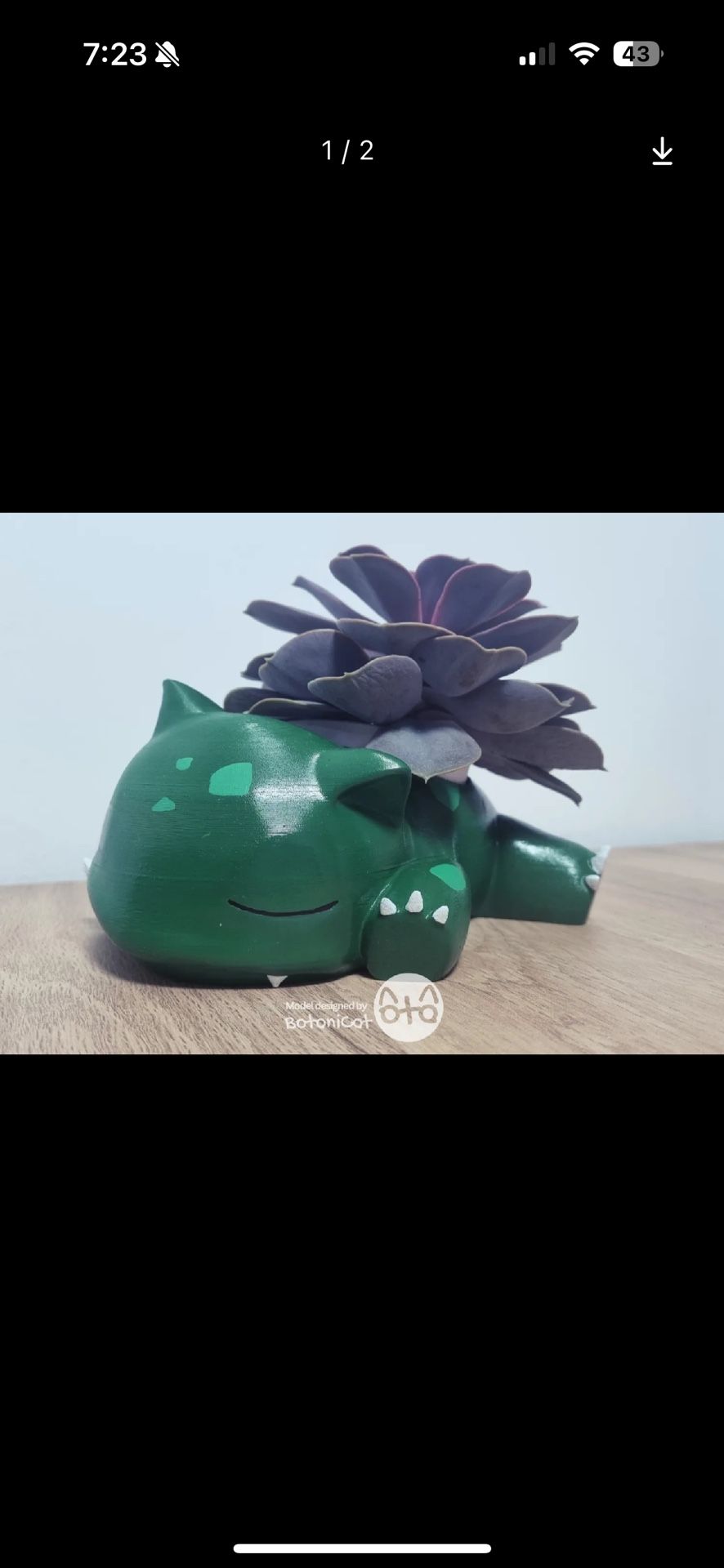 Small Pokemon Planter
