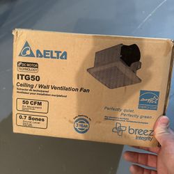 Delta Bathroom Vent Fan 