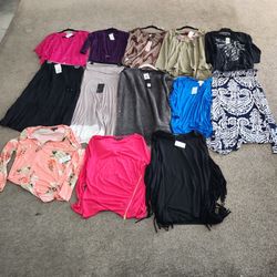 Lot Of 13 Womens Clothing Large