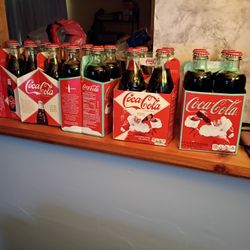 Collectible Coca-Cola 4 Packs All 5 For $20