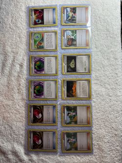 Pokémon Trainer Cards Lot of 12