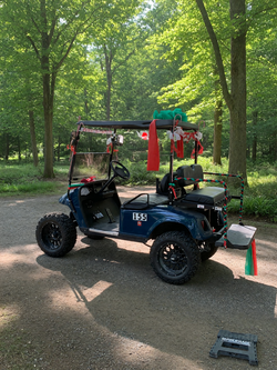 2013 EZ-Go 4-Seater Electric Golf Cart – Like New with Lifted Chassis - Elkton, MD