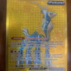 Pokemon Iron Crown EX 188/162 Temporal Forces Full Art Hyper Rare Gold Holo NM/M