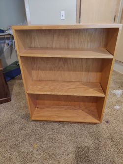 Short press board bookshelf