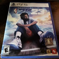 NBA 2k 23 Dreamer Edition Ps5 J Cole (RARE)