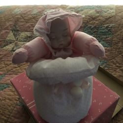 Baby In A Shoe Music Box
