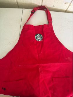 Christmas Starbucks Apron