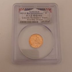 2009 D Penny MS 65 RD Special Label