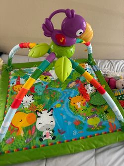 Fisher-Price Rainforest Baby Activity Gym Play Mat