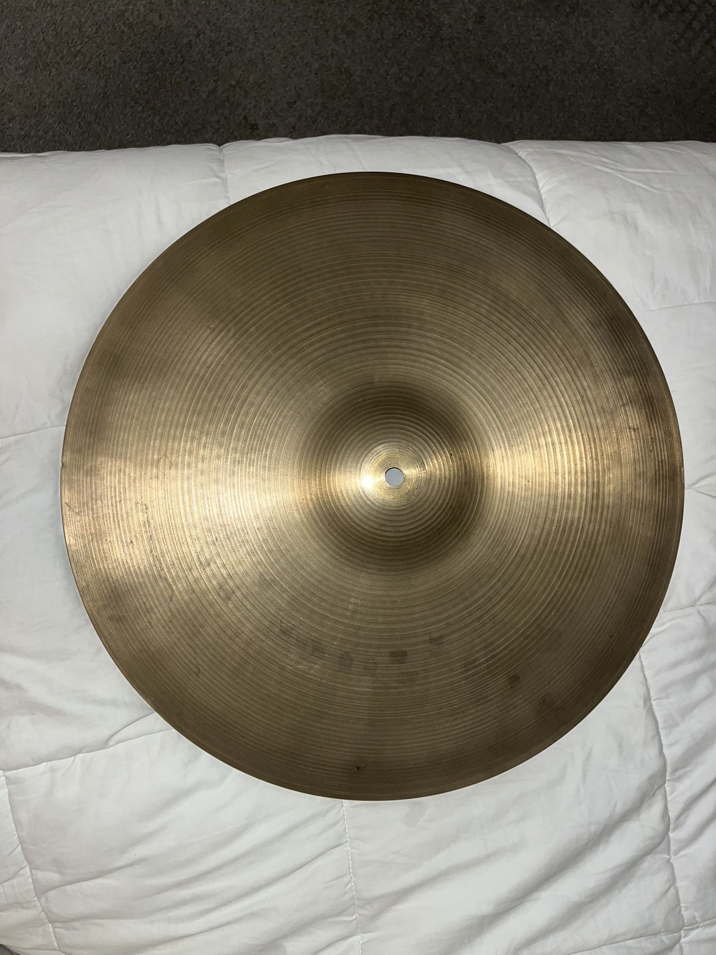 Vintage Zildjian 18” Ride Cymbal