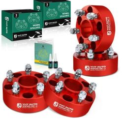 YHTAUTO 5x4.5 Hub Centric Wheel Spacers 2 Inch Compatible with Jeep Grand Cherokee, Wrangler, Cherokee, Liberty 5x114.3mm Tire Spacers w/1/2 Inch-20 S