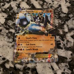 Zygarde EX Pokémon Card 
