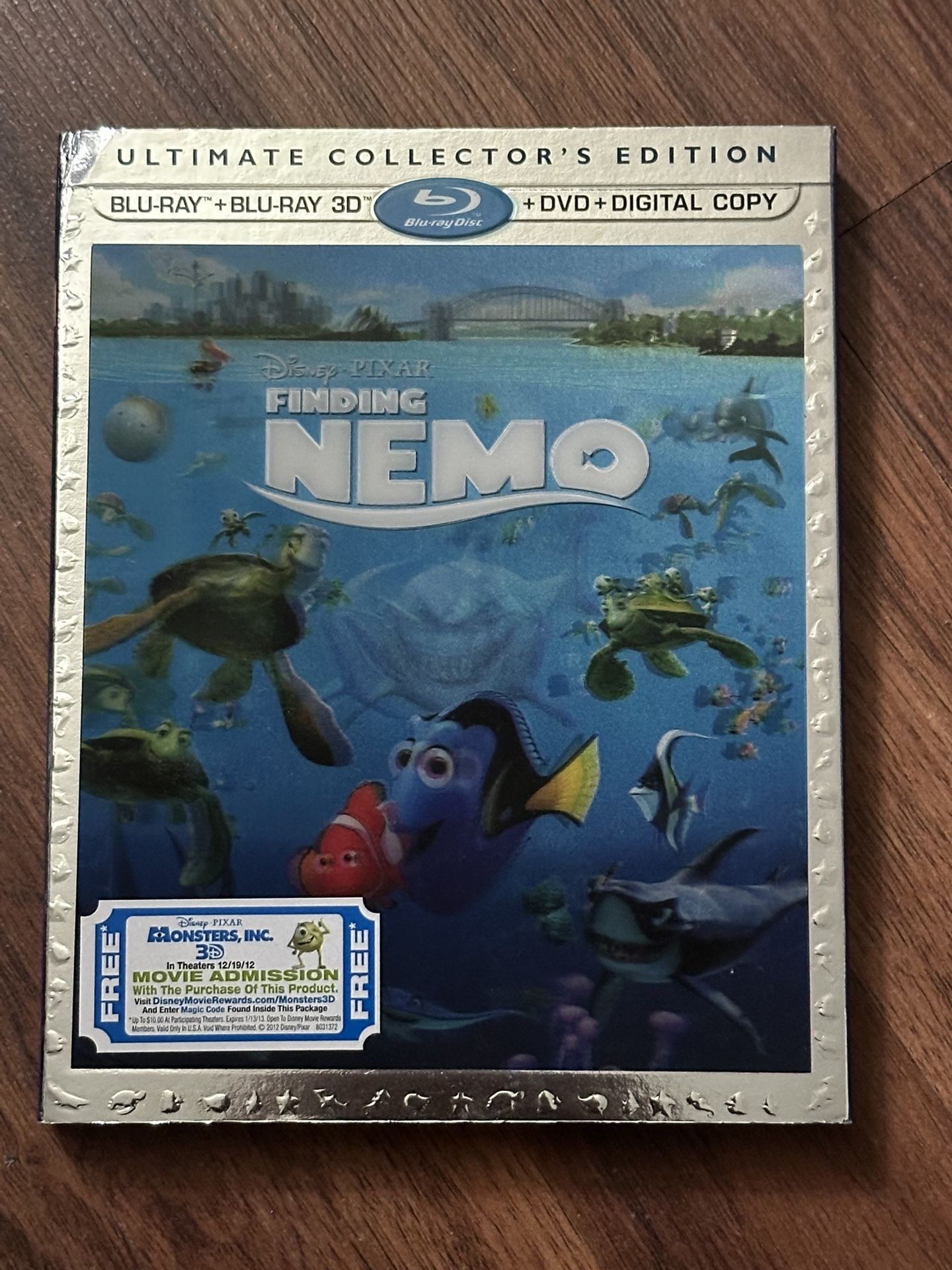 Finding Nemo Blu-ray, Blu-ray 3D & DVD