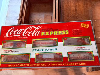 Coca-Cola Express Electric Train Set