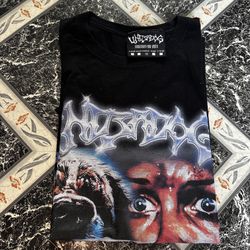 UNDERDOG Black Graphic T-shirt 