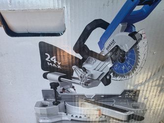 Kobalt 24v max Brushless miter circular saw  (TOOL ONLY FIRM PRICE DONT ASK FOR LESS)
