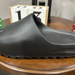 11 Pairs Of Black Yeezy Slides( NEW Non Adidas Collab)  