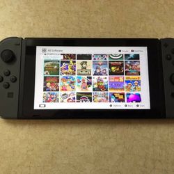 Nintendo Switch V2 With 100 Switch Games + 7500 Retro Games