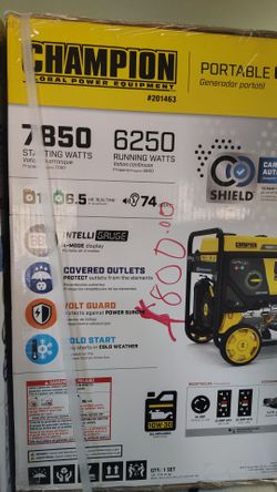 CHAMPION PORTABLE GENERATOR