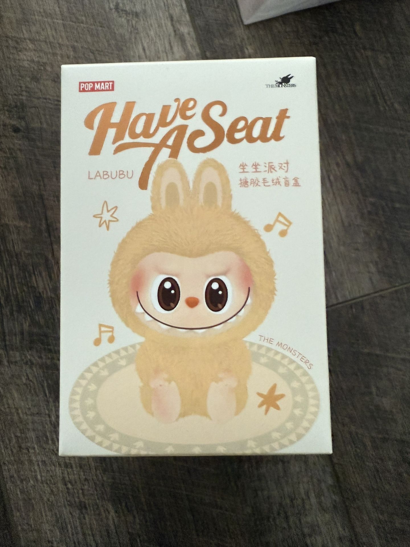 THE MONSTERS - Have a Seat Vinyl Plush Labubu