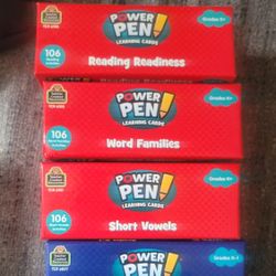 Power Pen Learning Cards