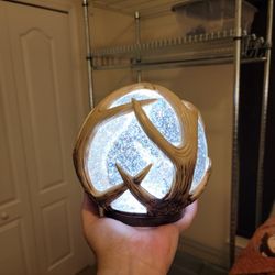 Antler Glitter Snow Globe