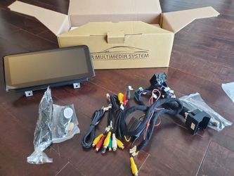 Android BMW 3 series screen.