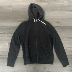 Dark Grey Polo Hoodie size small