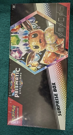 Pokémon Prismatic Evolutions Surprise Box Factory Sealed Brand New