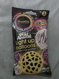 Brand new illooms led balloons wild animal