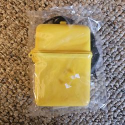 Avon Beach Caddy Yellow Plastic Container