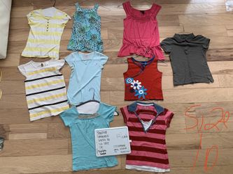 Girl clothes size 10
