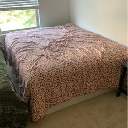Queen Size Mattress, Box Spring, And Memory Foam