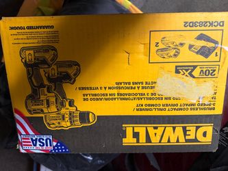 DEWALT DCK283D2 20V Brushless Drill & Impact Driver Combo Kit