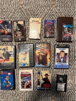 Huge Lot of 200+ Betamax Beta Tapes - Movies, Classics, Blank Tapes, Disney, Star Wars, Bond, Musicals