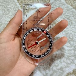 Silva Polaris Baseplate Orienteering Compass 1:24000 Hiking Navigation