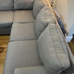 L Sectional Couch - NO ZELLE OR VENMO. CASH ONLY