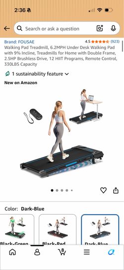 Walking pad treadmill