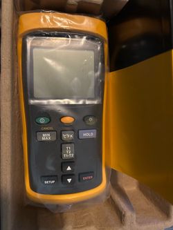 Fluke thermocouple thermometer 51/52 price negotiable