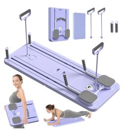5 in 1 Pilates Sliding Board/ Multi-Purpose Foldable Pilates Reformer