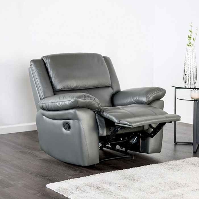 Manual Reclining Seat In Dark Gray